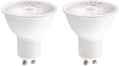 Kobi Premium LED Spot GU10 5W - 450lm - 6500K - 230V - 30.000 Branduren - Voor Keuken, Spiegelkast of Werkplek - GU10 Fitting - 2 stuks