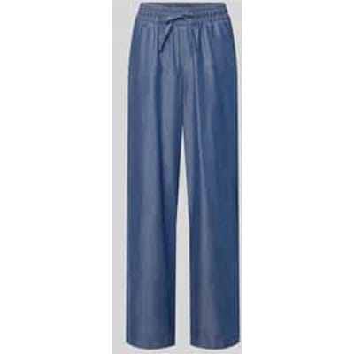 Broek van lyocell met elastische band