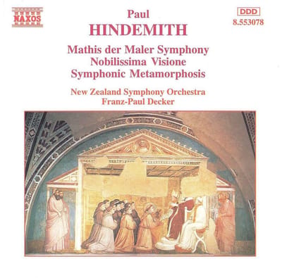 New Zealand Symphony Orchestra, Franz-Paul Decker - Hindemith: Mathis Der Maler Symphony (CD)