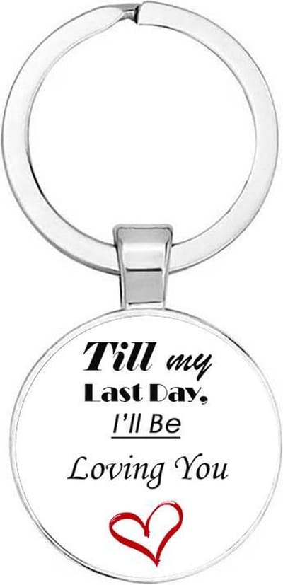 Akyol - Till my last day Sleutelhanger - Liefde - Hartje - Leuk kado voor je vrienden om te geven