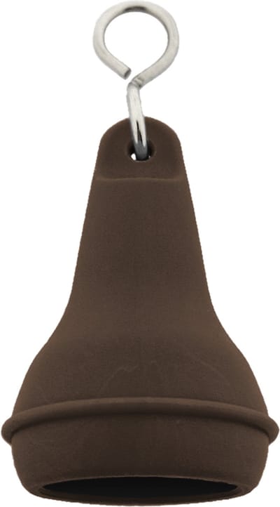 CombiCraft Hotel sleutelhanger Mayfair met open onderkant 41x70mm bruin - 5 stuks