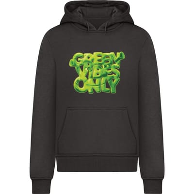 Hoodie Merchcode Shrek Green Vibes Only