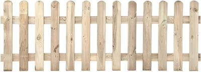 Klassiek Houten Hek - Tuinafscheiding Hout - Tuin Afzetten - Duurzaam Behandeld Hout - 80 x 180 cm - Houtkleur