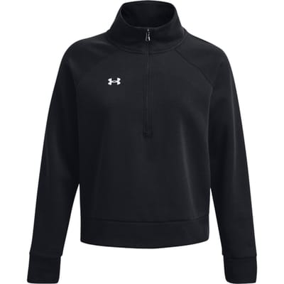 Under Armour Rival Fleece Halfzip Sweatshirt Dames Zwart K001