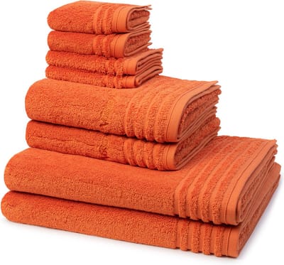 Vossen 2 X zeep- 2 X gast- 2 X douche- 2 X handdoek in een set Vienna Style Supersoft