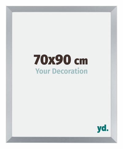 Your Decoration - Fotolijst 70x90 cm - MDF - Zilver Glans - Catania