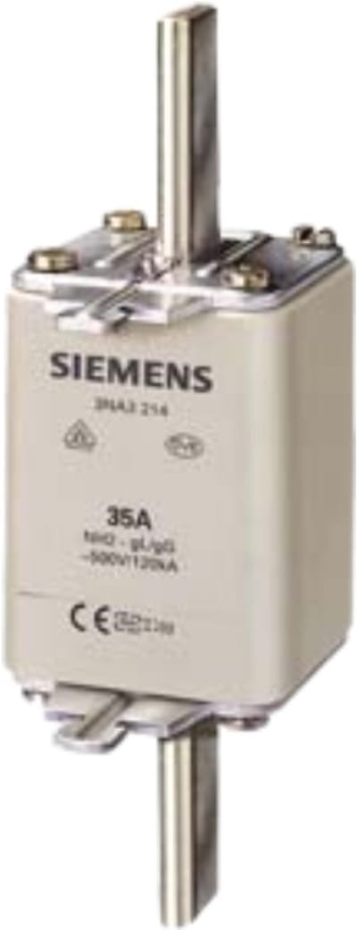 Siemens 3NA3252 Zekeringsinzetstuk Met mechanische beveiligingsweergave Afmeting zekering : 2 315 A 500 V 3 stuk(s)