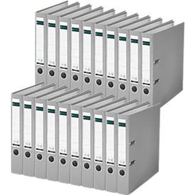LEITZ® Map 1015, DIN A4, rugbreedte 52 mm, 20 stuks, grijs