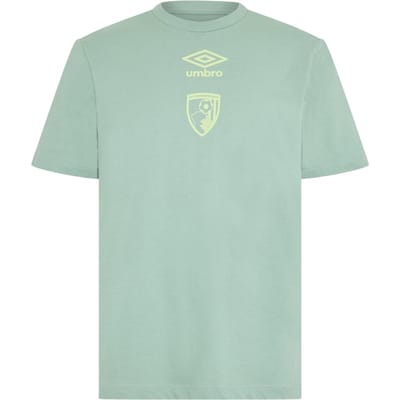 Umbro Heren AFC Bournemouth T-Shirt (Groen Baai)
