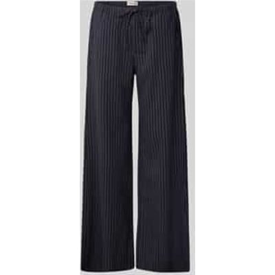 wide fit broek met elastische band