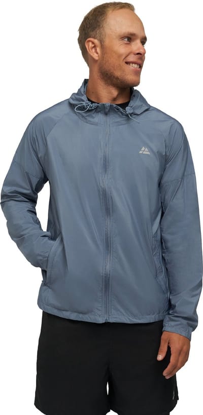 DANISH ENDURANCE Windjack - Outdoorjas - Lichtgewicht - Ademend - Heren - Blauw - Maat XL