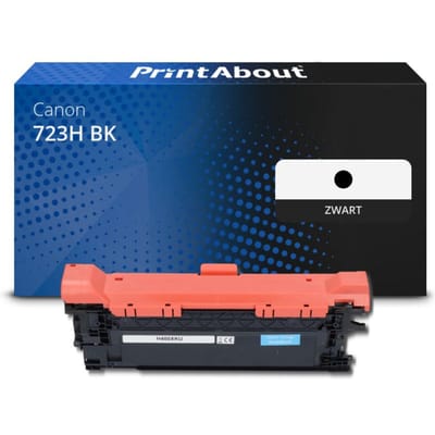 PrintAbout huismerk Toner 723H BK Zwart Hoge capaciteit Geschikt voor Canon