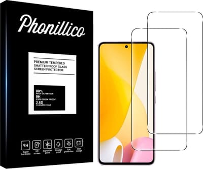 Screenprotector voor Xiaomi 12 Lite - 2 stuks Beschermglas van glas Transparante glazen schermbeschermfolie