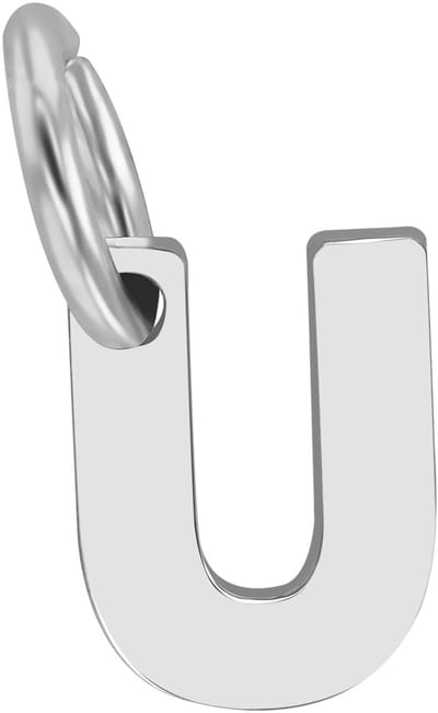 AKZENT Akzent unisex hanger "Feinsil" uit 925 Sterlingzilver, gerhodineerd, duurzaam