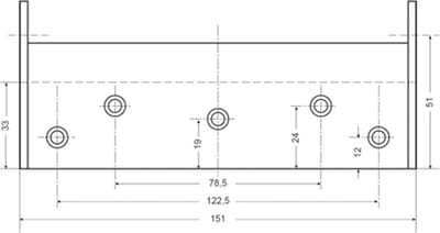 Spiraalveer scharnier model M STA gegalvaniseerd maat 36 150mm du...