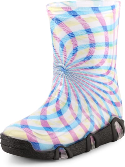 Ladeheid Kinder Regenlaarzen - Jongens Meisjes Antislip Zool - PVC - LA-ZT-Szuwarek2021BW - Monster-53 - 23/24