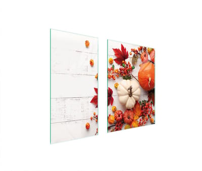 TMK ArtDeko - Snijplank - Glas - 75x52 cm - Diverse Kleuren - Dynia Print