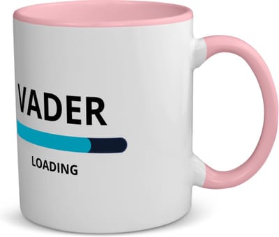 Akyol - vader loading koffiemok - theemok - roze - Papa - ochtendkoffie laden - vader cadeautjes - vaderdag - verjaardagscadeau - verjaardag - cadeau - geschenk - kado - gift - vader artikelen - 350 ML inhoud