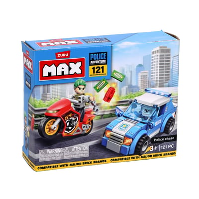 Max city politie auto 125-delig