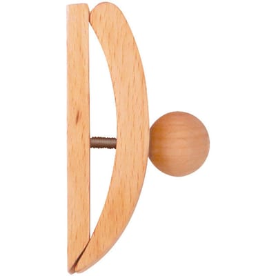 Pince à tapisserie en bois multifonctionnelle pour économiser de l'espace, fixation murale en bois pour couette, couverture, affiche