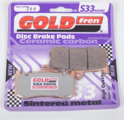 goud fren remblok voor triumph 675 daytona 2009 tot 2016 avg / avd nieuw