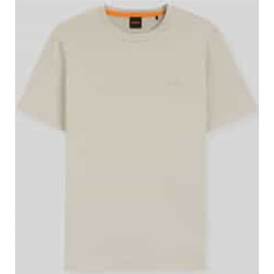 BOSS T-shirt Tegood Greige - Maat XXL - Heren - Casual T-shirts