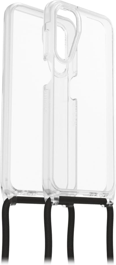Otterbox Geschikt voor Samsung Galaxy A15 4G/5G - React Necklace - Back Cover Hoesje met Koord - Transparant