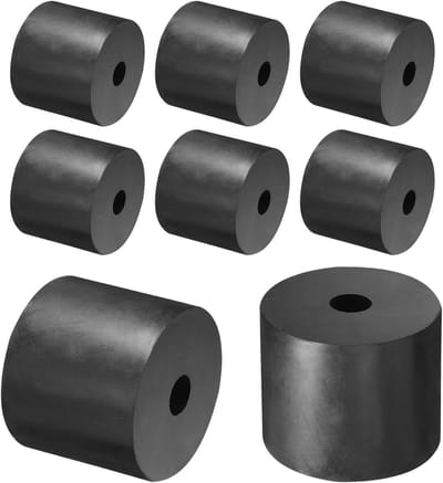 Rubberen Ring - Trillingsdempers - Stabiliteit Vergroten - Hoge Belasting - 50x12x40mm - Zwart