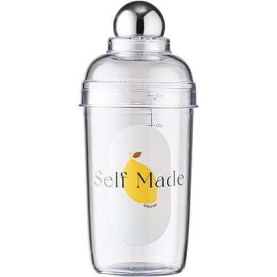 Cocktailshaker 500ML Anti-spattend Barman Shaker met Schaal voor Melktheewinkel Bar Thuisgebruik white