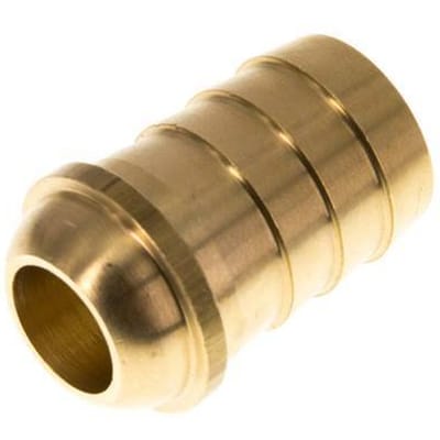 19 mm Messing Slangpilaar zonder Wartelmoer (G3/4'') 13.5mm [2 Stuks]