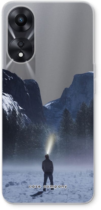 Case Company® - Hoesje geschikt voor Oppo A78 5G hoesje - Wanderlust - Soft Cover Telefoonhoesje - Bescherming aan alle Kanten en Schermrand