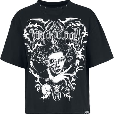 Black Blood by Gothicana - Gothic T-shirt - Bloodsworn to Tepes - S tot XXL - voor Mannen - zwart