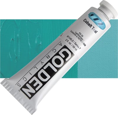 Golden Heavy Body Acrylverf serie 7 | Cobalt Teal (1145-2) 59ml