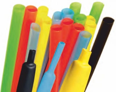 10x Krimpkous met lijm - 1 meter - gekleurd - 12mm naar 3mm