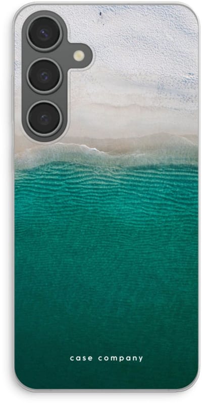 Case Company® - Hoesje geschikt voor Samsung Galaxy S24 Plus hoesje - Stranded - Soft Cover Telefoonhoesje - Bescherming aan alle Kanten en Schermrand