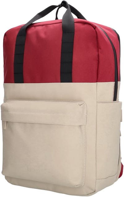 Beagles Bando Rugzak 17,3 inch - Rugtas - Laptopvak - Werktas - Schooltas - Bordeaux rood