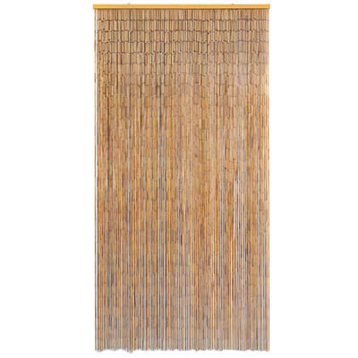 vidaXL - Vliegengordijn - 100x200 - cm - bamboe