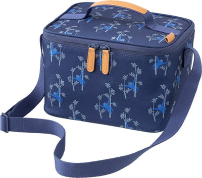 Fresk Grote Koeltas Kind 6.2 L – Lunchtas Jongens – Thermische Lunch Koeltas - Met Bestekvak - Waterafstotende Lunchtas - Blauw - Monkey