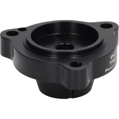 Diverter Valve Spacer T9351 Metalen Blow Off Klep Adapter Vervanging voor A3 A4 A5 2.0L Turbo black