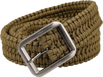 Geweven Paracord Survivalriem voor Outdoor Activiteiten, Rugzak, en Avontuurlijke Reizen