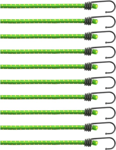 10-delige set rubberen spanners en elastische spanbanden voor ladingzekering