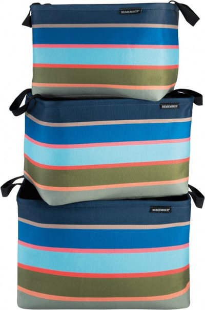 Remember - Mand Costa Set van 3 Stuks - Polyester - Multicolor
