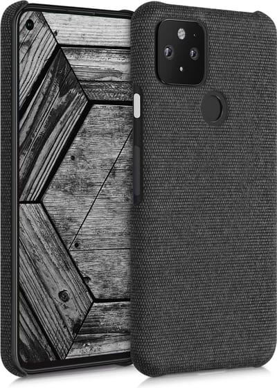 kwmobile hoesje geschikt voor Google Pixel 5 - beschermhoes van stof - donkergrijs