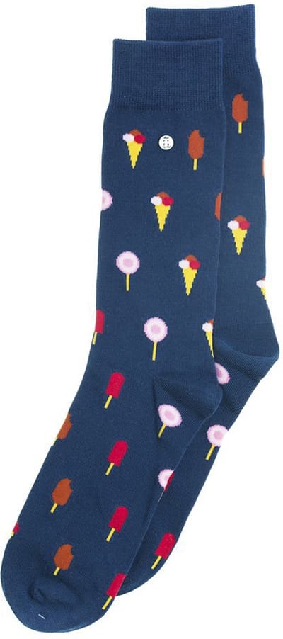 Alfredo Gonzales Ice Pops Sokken AG-Sk-ICE-03 109 Navy S(38-41)