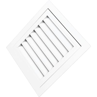 Gevelrooster 35x35cm Buitenmaat 29.5x29.5cm Binnenmaat Muur Luchtventilatie Afdekking Aluminiumlegering met Gaas