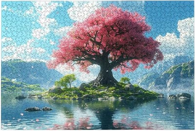 Houten Legpuzzel - 4000 Stukjes Puzzel - Ontspanning Thuis - Letters op Achterkant - 142 x 88 cm - Meerkleurig