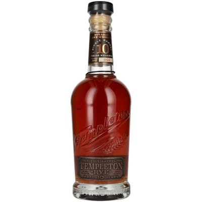 Templeton Rogge Whiskey Templeton RYE 10 Years Old SINGLE BARREL Straigth Rye Whiskey 52% Vol. 0,7l