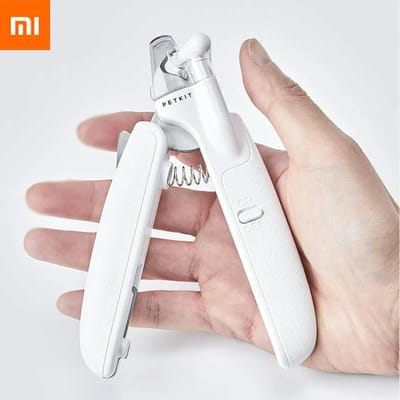 Xiaomi PETKIT Hond Kat Nagelknipper Schaar Huisdier Nagel Teenklauw Clippers Schaar Met LED Licht Nageltrimmer Schoonheid levert
