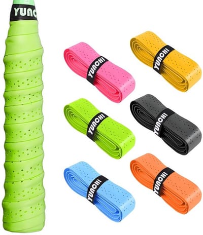 Allecto - Pack van 6 Zelfklevende Gripbanden voor Badminton en Tennis