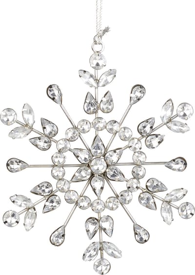 Goodwill Kerstbal-Kerstster Zilver Goud H 12,5 cm Per Stuk